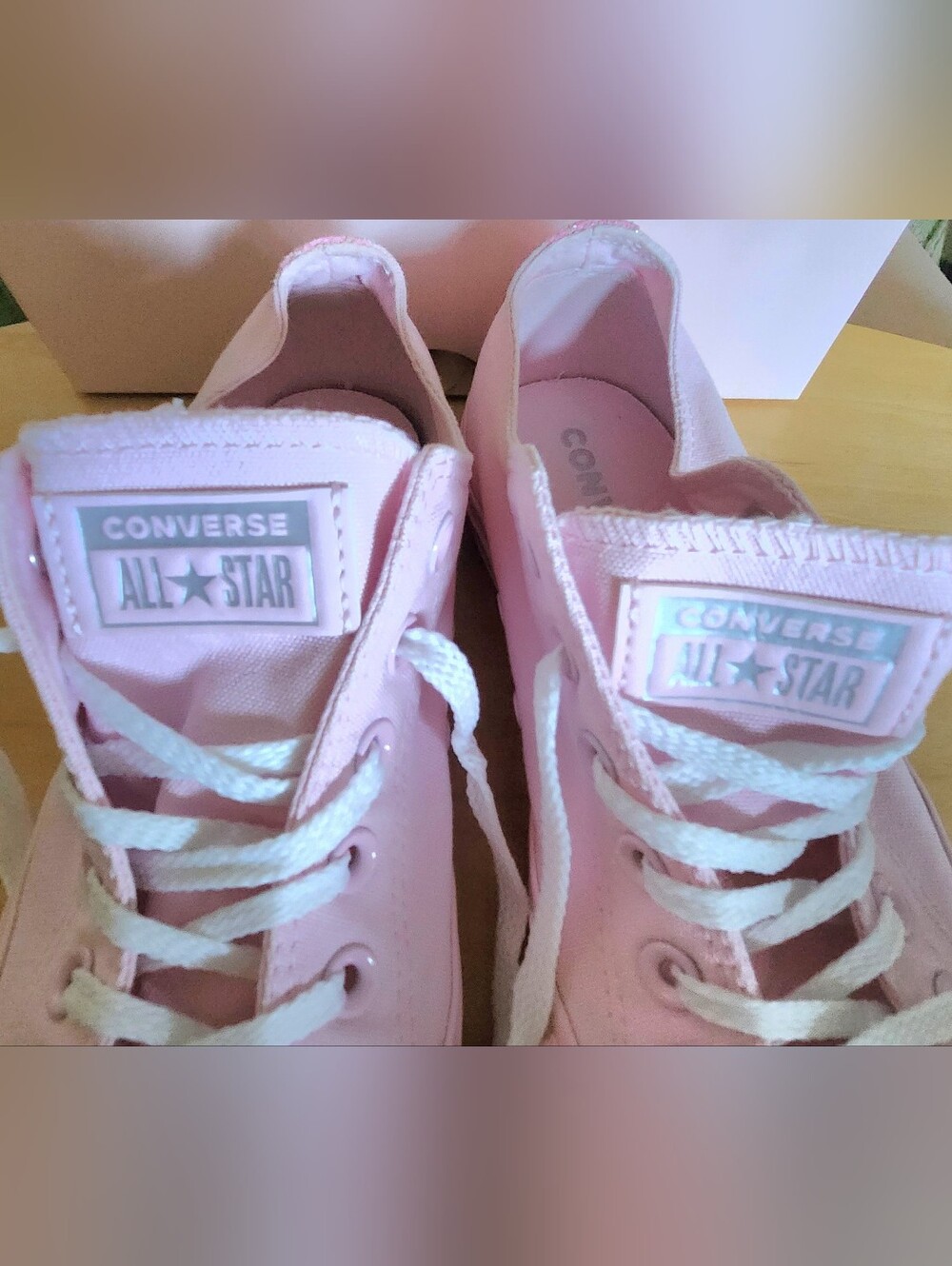 Converse CUTE Women's Pink Glitter Low Top Sneakers US8.5/EUR39.5/UK6.5 - Picture 2 of 11